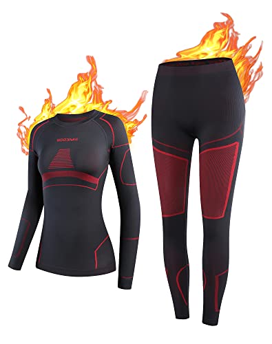NOOYME Thermal Underwear Base Layer for Women, Long Johns for Cold Weather