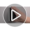 MOES Smart Home Touchscreen Control(1-Switch Panel), In-wall Smart Panel with Alexa Built-in, Compatible with Smart Life d...