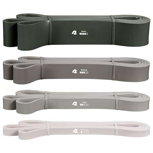 Retrospec Lift Resistance Pull Up Assistance Band Set for Working Out, Home Fitness, Toning, Stretching. Physical Therapy,...