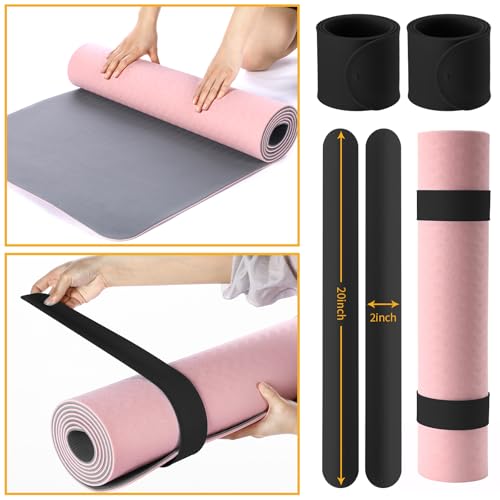 Halloscume Yoga Bag Set for Women Including Yoga Mat Tote Bag Booty Resistance Band Non Slip Sports Socks Silicone Ties fo...