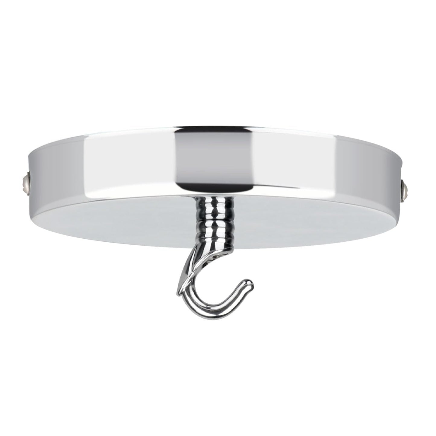 Helunsi Ceiling Canopy Kit - 4-3/4 Aluminum Pendant Light Cover Plate, Silver, Rated 20Lb, Model As-001, Pack Of 1