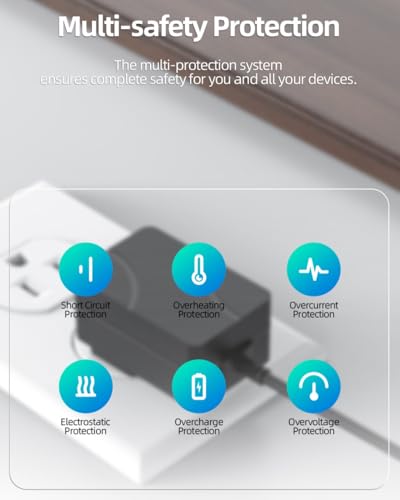 24V~26V 1A AC DC Charger Replacement Fit for Legiral Portable Massage Gun Le3 Le6 Le9 Le11 Adapter Power Supply Cord