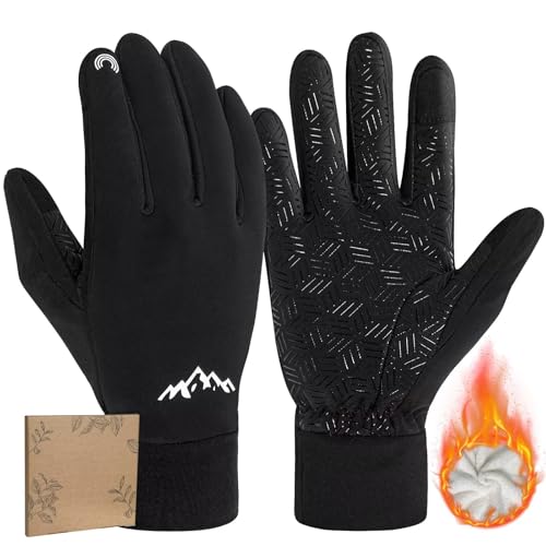 RIGWARL Winter Gloves Men Women Warm Gloves for Cold Weather Touch Screen Windproof Glove for Running Driving Cycling Hiki...