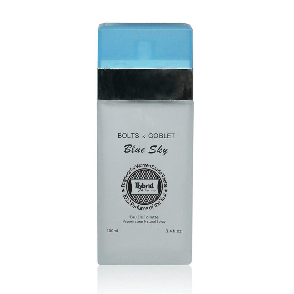Hybrid & Company Blue Sky for women Romantic and Sensual Perfume Eau de Parfum 3.4 Fl oz