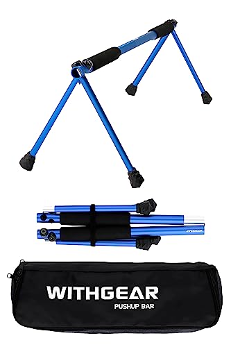 Push Up Bar – Folding Dip Bar for Home Workout, Lightweight & Portable Strength Training Equipment for Men & Women, Indoor...