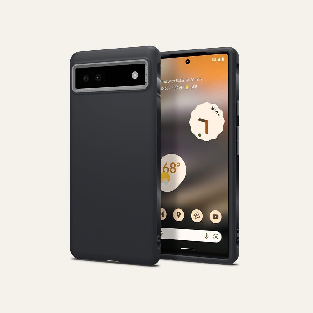 Cyrill Color Brick Compatible With Google Pixel 6A Case 5G (2022), Dust-Resistant Silicone-Feel Tpu With Protective Pc Camera Ri