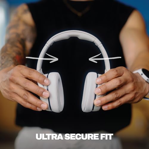 Skullcandy Crusher 540 Active Wireless Bluetooth Headphones with Multi-Sensory Bass, Noise Isolating Over-Ear Fit, Sweat a...