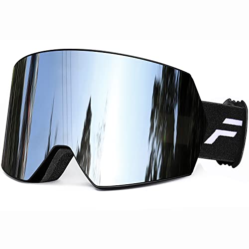 FMY Ski Goggles for Men Women & Youth - Anti Fog UV400 Protection Snowboard Snow Skiing Goggles for Adult