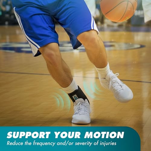 Med Spec ASO Ankle Stabilizer – Ankle Brace for Sprained Ankle and Peroneal Tendonitis, Orthopedic Ankle Support for Men, ...
