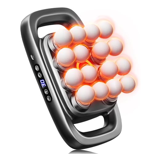 Feyano 16 Heads Massage Gun Deep Tissue Neck Massager, Valentine's Day Gifts, 16-Head Massage Gun Set for Deep Tissue, Bac...