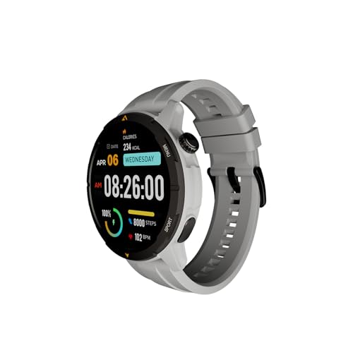 AGM Legion Rugged GPS Smartwatch, 5ATM Waterproof, Shockproof & Drop-proof, 100+ Sports Modes, Bluetooth Calling, Compass,...