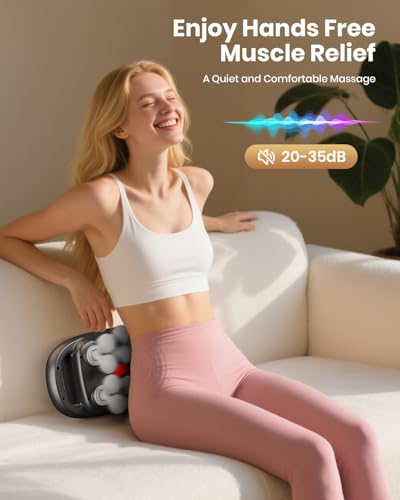 16-Head Massage Gun, Deep Tissue Back Massager with 99 Adjustable Intensities & 9 Modes, Electric Percussion Massager, Gun...