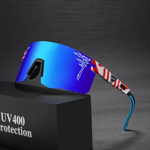 FIXEROS Two Size Polarized Baseball Sunglasses For Adults and Youth Boys Girls Kids UV400 Men Women Cycling Sports Glasses