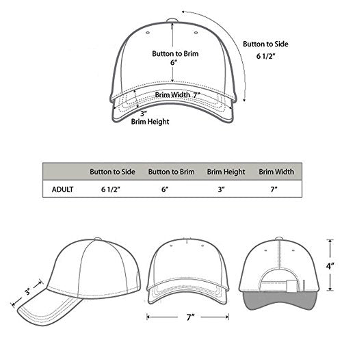 Falari Classic Baseball Cap Dad Hat 100% Cotton Soft Adjustable Size