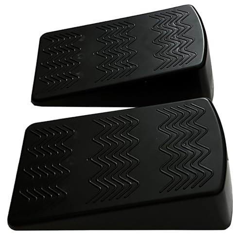 Rivotrance Squat Wedge Block Pairs,YOGA Pilates Block Slant Board Calf Stretcher, Exercise Ramps for Weightlifting, Squat ...