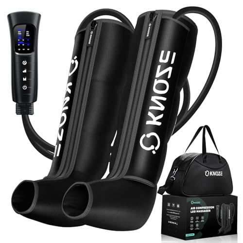 KNQZE Air Compression Recovery System, Foot and Full Leg Recovery Boots with Dynamic Pressure for Fast Therapy, Profession...