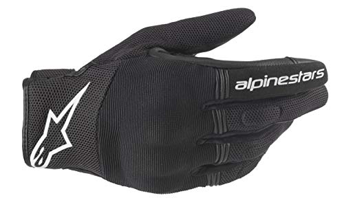 Alpinestars Men's Copper Motorcyle Riding Glove, Black/White, 3X