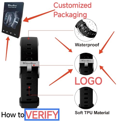 Fitness Tracker with Heart Rate Monitor/Step Counter/Calories, Activity Tracker Smart Watch Sleep Monitor IP68 Health Trac...