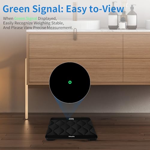 Vitafit Amazing 660lb Smart Bathroom Scale for Body Weight in 0.1lb, High Accuracy Assured by Scale Professional Factory S...