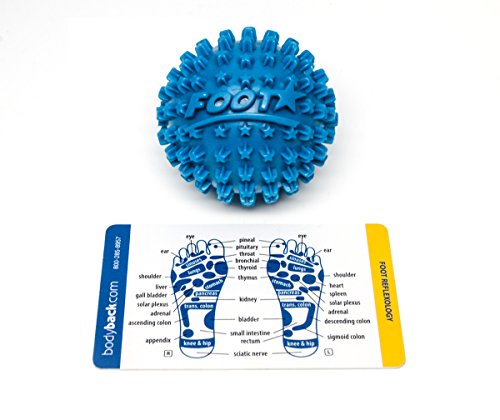 Body Back Foot Star® Massager Ball and Plantar Fasciitis Roller - Soothe Foot Stress, Discomfort, Aches, & Tightness (2-In...