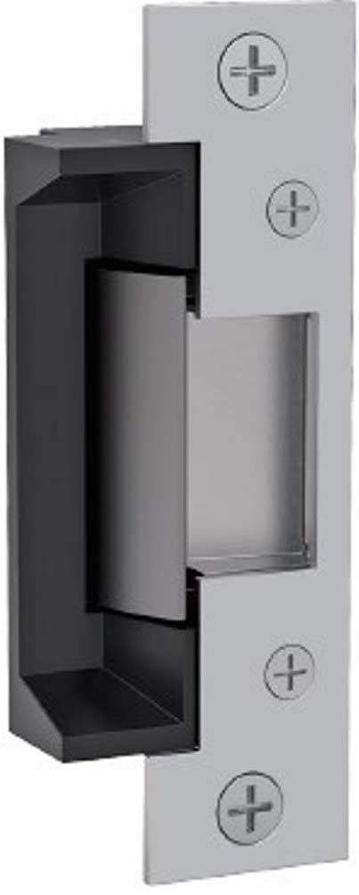 HES 5000C-12/24D-630 Series 5000C Universal Electric Strike Complete Pac for Latchbolt Locks, Satin Stainless Steel, Dual Voltage 12/24 VDC/VAC, Includes the 501 and 501A Faceplates