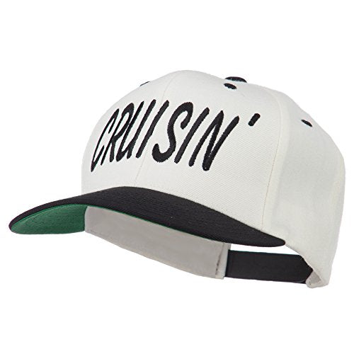 e4Hats.com Cruisin Embroidered Flat Bill Cap