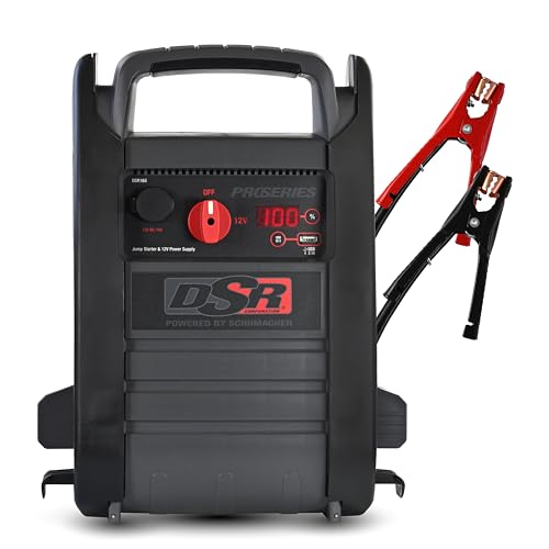 Schumacher Electric DSR ProSeries Car Battery Jump Starter - 2200 Peak Amp 12V Car Starter, Jump Box & Portable Power Stat...