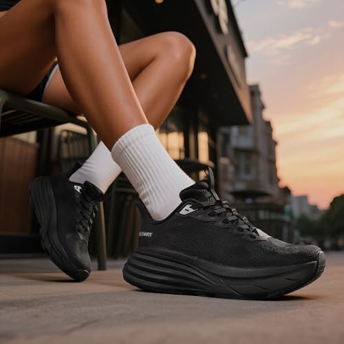 ALLSWIFIT Women's Slip On Walking Shoes Hands-Free Cushion Running Tennis Non-Slip Comfortable Gym Workout Athletic Breath...