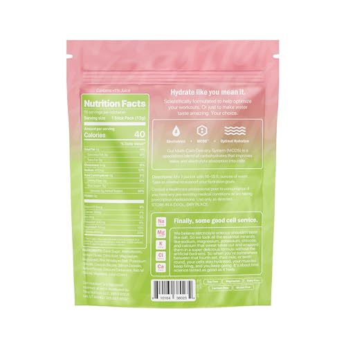 Oath Nutrition Hydration Electrolyte Powder, Complete Electrolyte Blend for Rapid Hydration and Muscle Support, 16 Single-...
