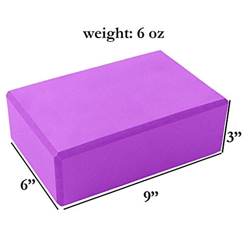 DreamHigh Yoga Block Brick Foam Sport Health Home Exercise Gym Tools 2pcs