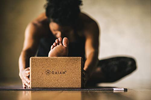 Gaiam Cork Yoga Brick –