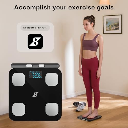 Speediance Smart Body Fat Scale, Wi-Fi Digital Scale with Display, Tracks Weight, BMI & Body Fat, Multi-Mode Measurement, ...