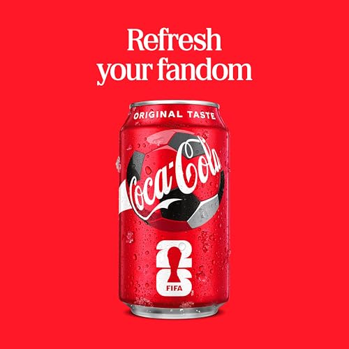 Coca-Cola Fridge Pack Soda Soft Drink, 12 fl oz Cans, 12 Pack - Classic Cola Soda Cans