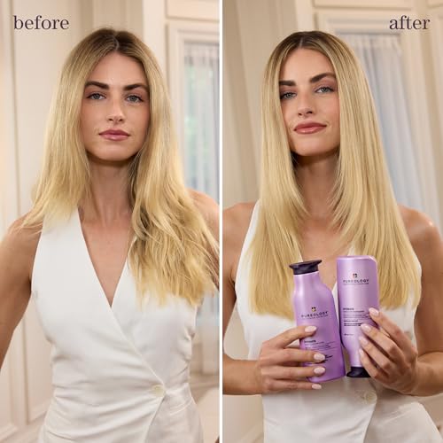 Pureology Hydrate Shampoo - For Dry or Color Treated Hair, Moisturizing Shampoo For Hydration & Softness, With Rose Extrac...
