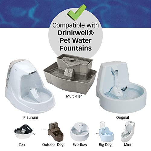 Premium Charcoal Filters for PetSafe Drinkwell Fountains, Pack of 10
