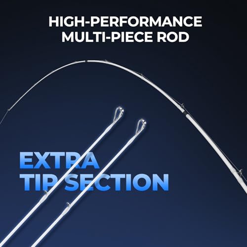 KastKing Centron Lite Travel Fishing Rods, Portable 4/5 Piece Spinning & Casting Rods, Extra Twin-Tip, IM6 Graphite Blank...