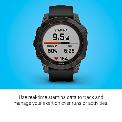 Garmin - fenix 7 Solar GPS Smartwatch 47mm - Slate Gray - 010-02540-10 (Renewed)