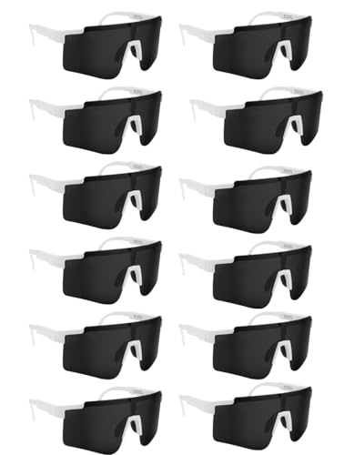 12 pack Sports Sunglasses bulk for Men Women,Driving Fishing Cycling Mountain Bike Sunglasses UV400 Protection
