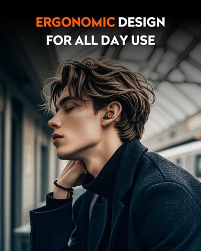 GravaStar Sirius Plus True Wireless Earbuds, Bluetooth 5.3 Active Noise Cancellation ANC Headphones, 28H Playtime, ENC Cle...