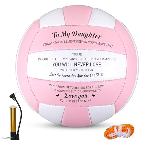 Birthday Gifts for Daughter from Mom Volley Lite Volleyball Molten Volleyball for Outdoor Indoor Volleyballs for Daughter ...