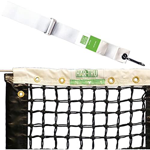 Har-Tru Royale 3.0mm Double Braided Tennis Net w Center Strap