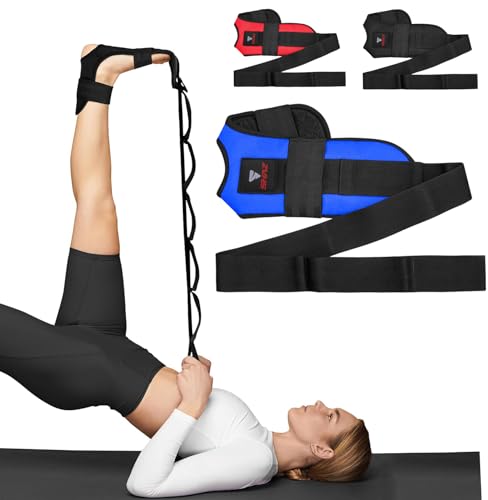SHAZ Foot & Calf Stretcher, Fascia Hamstring Stretcher for Plantar Fasciitis, Achilles Tendonitis, Heel Spurs & Shin Splin...