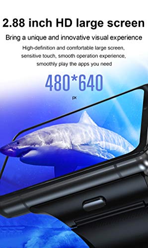 Rainbuvvy Smart Watch for Men, 4G Smartwatch for Android and iOS 2.88 Inch Touch Screen Android 9.0 OS 4GB+64GB Activity T...