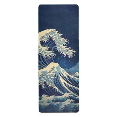 SDMKA Skull Yoga Mat for Women Men 71" x 26" Non Slip Exercise & Fitness Mat 1mm Thick Workout Mat for Yoga, Pilates, Come...