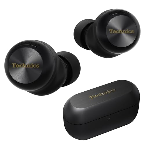 Technics Reference Class Hi-Fi Wireless Earbuds, Dolby Atmos, Head Tracking, Adaptive Noise Cancelling, 3 Device Multipoin...