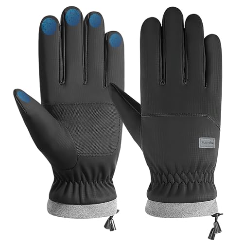 Vanolu Waterproof Ski Gloves for Men & Women – Insulated, Windproof Winter Snow Gloves Engineered for Extreme Cold Weather