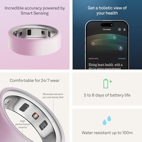Oura Ring 4 Ceramic Petal - Size 4 - Size Before You Buy