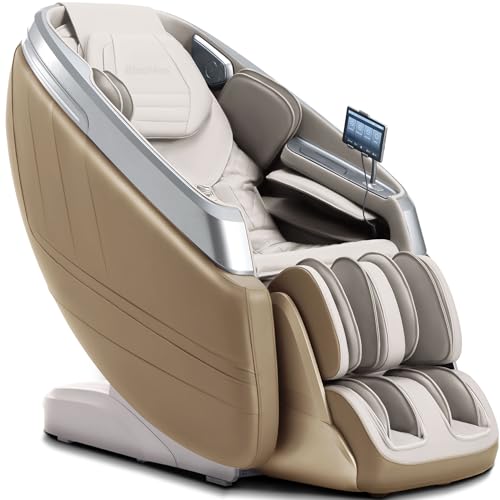 iBooMas P03 4D Zero Gravity Massage Chair,APP Control Massage Chairs Full Body with SL Track,Touch Screen Navigation,Yoga ...
