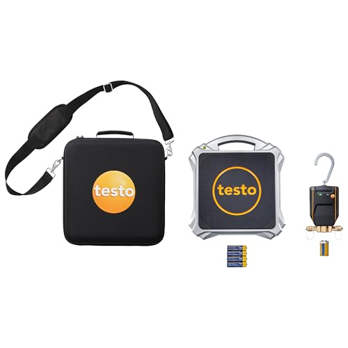 testo 560i App-Operated Refrigerant Scale Set – Reloading Scale IP44 with Valve IP54 and Carrying Bag – with Maximum Load ...