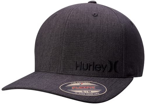 Hurley mens One & Only Corp Flexfit Perma Curve Bill Baseball Hat